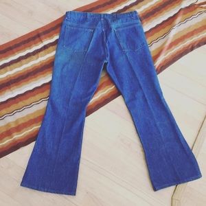 70s VTG Sears Mens Bell Bottom Jeans